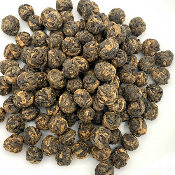 Load image into Gallery viewer, Lychee Dragon Pearl Black Tea - The China Teapot