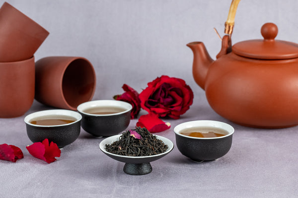 Load image into Gallery viewer, Rose Congou Black - The China Teapot