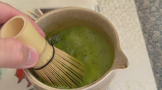 Chinese Matcha Whisking