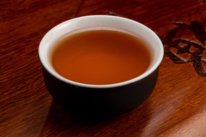 Brewed Da Hong Pao (Big Red Robe) Oolong Tea